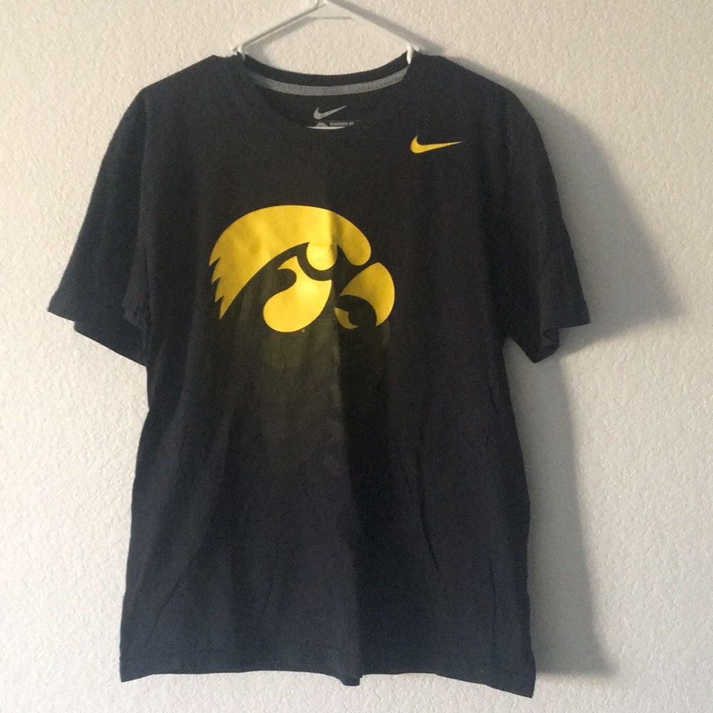 Black Nike Iowa shirt